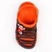Пантолеты пляжные детские, цвет коричневый/оранжевый, размер 24
