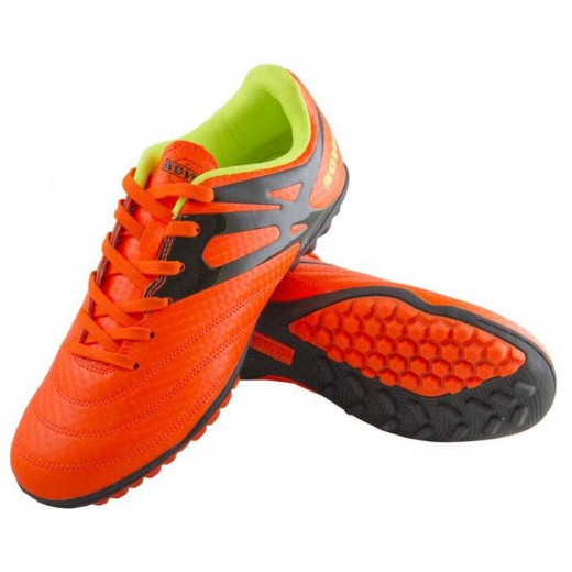 Футбольные бутсы Novus, цвет оранжевый, размер 31