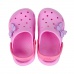 Обувь детская пляжная, цвет розовый, размер 24