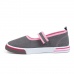 Туфли школьные для девочки, цвет серый/ розовый, размер 27